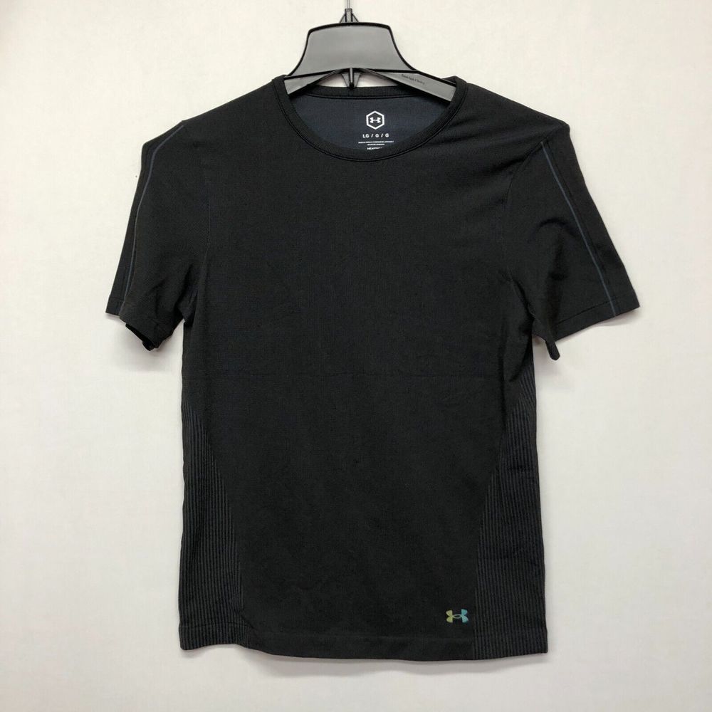 Under Armour Celliant Women Heatgear Short Sleeve Tee T-Shirt Size Large M120 -1